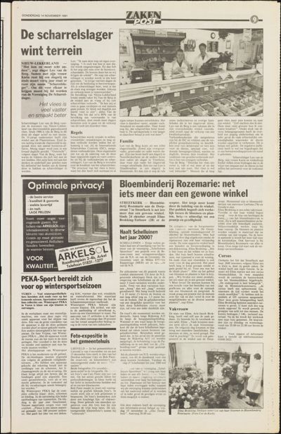 Vianen Post, 14 november 1991