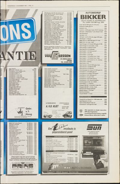 Vianen Post, 14 november 1991