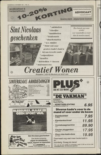 Vianen Post, 14 november 1991