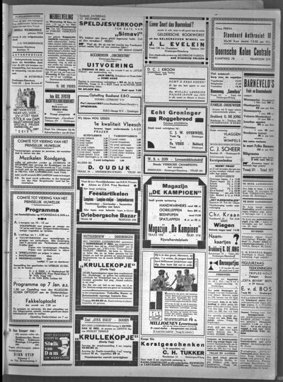 Stichts Nieuws- en Handelsblad, 11 december 1936 (nr. 29, jrg. 1)