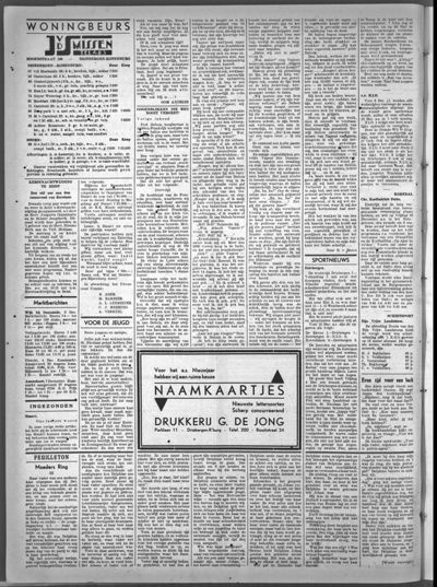 Stichts Nieuws- en Handelsblad, 11 december 1936 (nr. 29, jrg. 1)