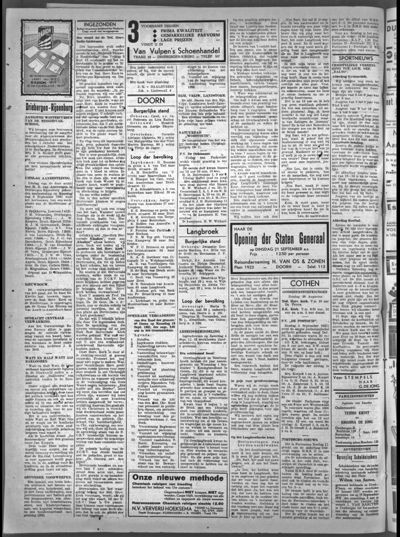 Stichts Nieuws- en Handelsblad, 10 september 1937 (nr. 16, jrg. 2)