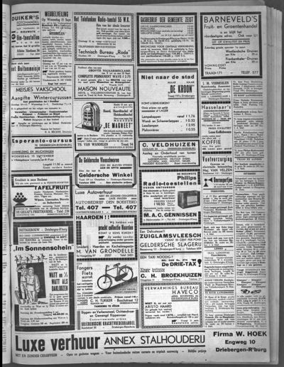 Stichts Nieuws- en Handelsblad, 10 september 1937 (nr. 16, jrg. 2)