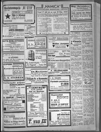 Stichts Nieuws- en Handelsblad, 1 oktober 1937 (nr. 19, jrg. 2)