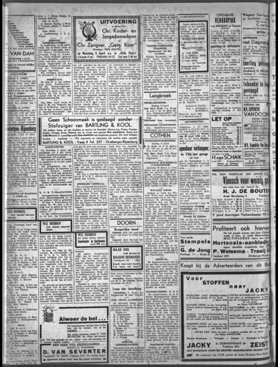 Stichts Nieuws- en Handelsblad, 1 april 1938 (nr. 45, jrg. 2)