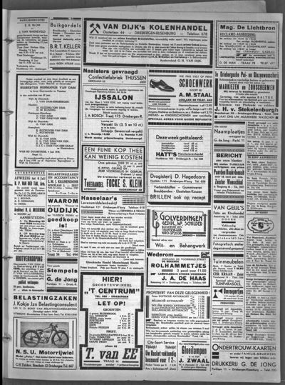 Stichts Nieuws- en Handelsblad, 10 juni 1938 (nr. 3, jrg. 3)