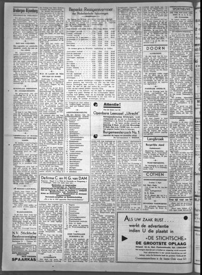 Stichts Nieuws- en Handelsblad, 1 september 1939 (nr. 15, jrg. 4)
