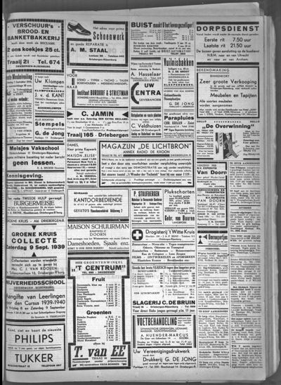 Stichts Nieuws- en Handelsblad, 1 september 1939 (nr. 15, jrg. 4)