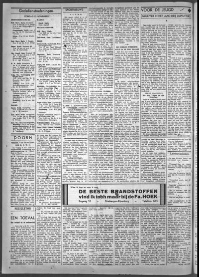 Stichts Nieuws- en Handelsblad, 10 november 1939 (nr. 25, jrg. 4)