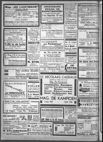 Stichts Nieuws- en Handelsblad, 1 december 1939 (nr. 28, jrg. 4)