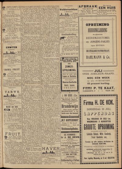 Nieuwe Tielsche Courant, 22 juli 1927