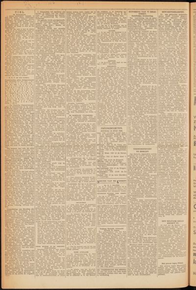 Nieuwe Tielsche Courant, 14 juli 1945