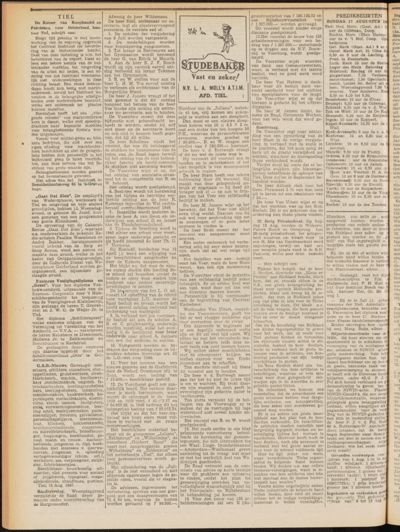 Nieuwe Tielsche Courant, 16 augustus 1947