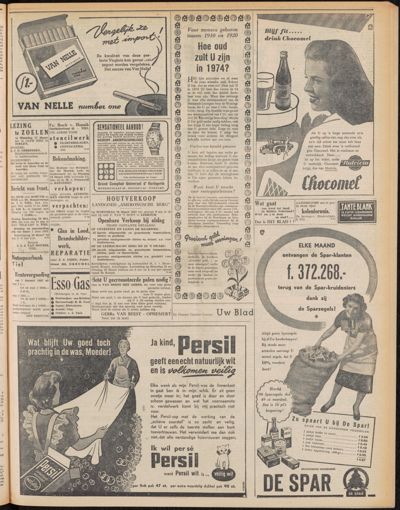 Nieuwe Tielsche Courant, 15 maart 1952