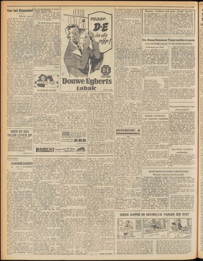 Nieuwe Tielsche Courant, 15 maart 1952