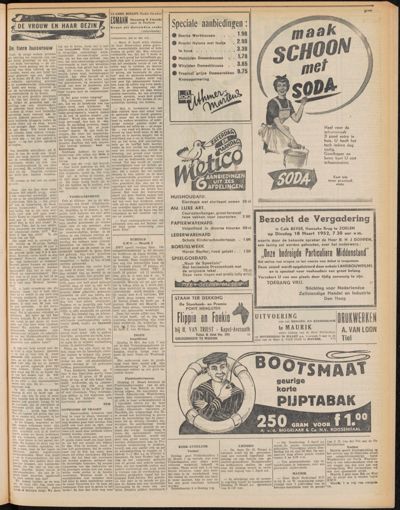Nieuwe Tielsche Courant, 15 maart 1952