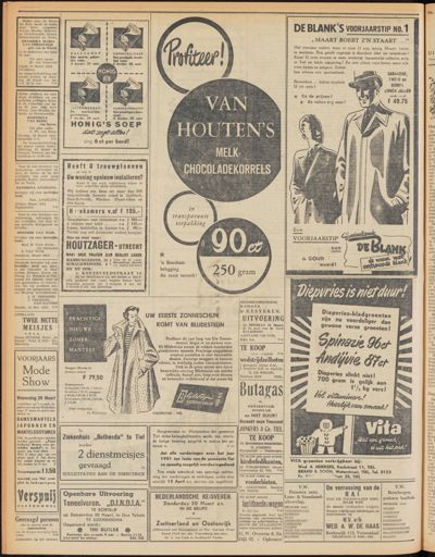 Nieuwe Tielsche Courant, 15 maart 1952