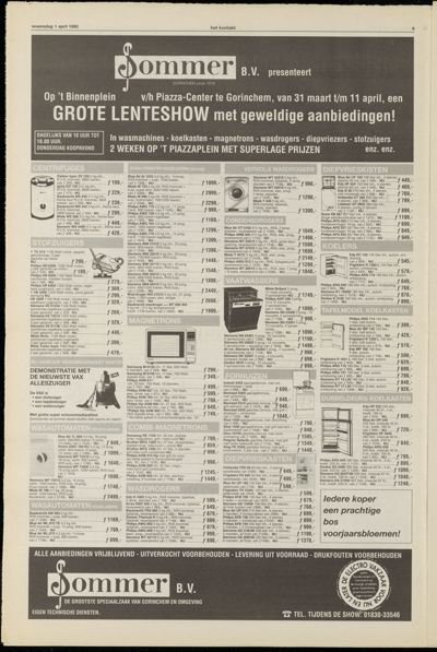 Het Kontakt Vianen, 1 april 1992