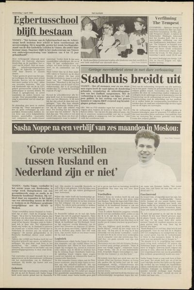 Het Kontakt Vianen, 1 april 1992