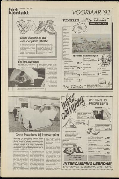 Het Kontakt Vianen, 1 april 1992