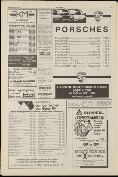 Het Kontakt Vianen, 1 april 1992