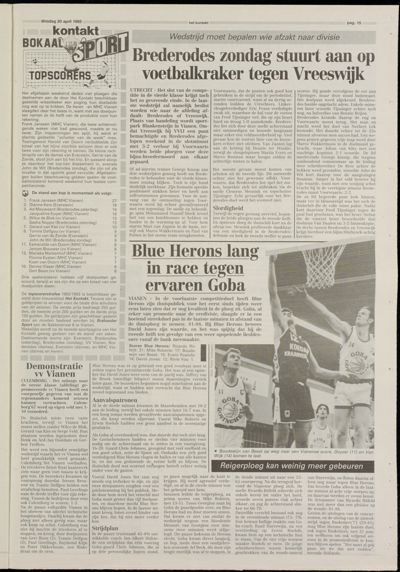Het Kontakt Vianen, 20 april 1993