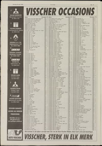 Het Kontakt Vianen, 20 april 1993