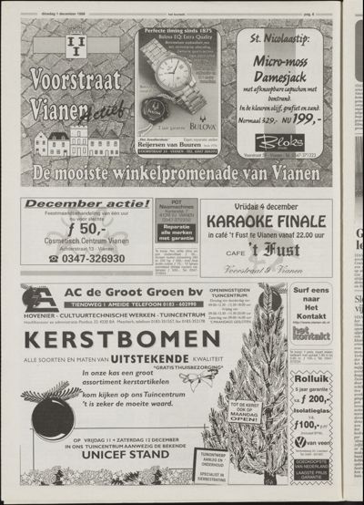 Het Kontakt Vianen, 1 december 1997