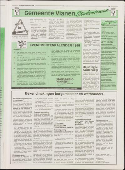 Het Kontakt Vianen, 1 december 1997