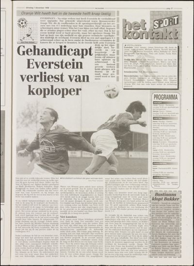 Het Kontakt Vianen, 1 december 1997