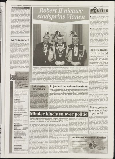 Het Kontakt Vianen, 14 november 1999