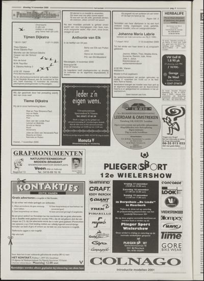 Het Kontakt Vianen, 14 november 1999