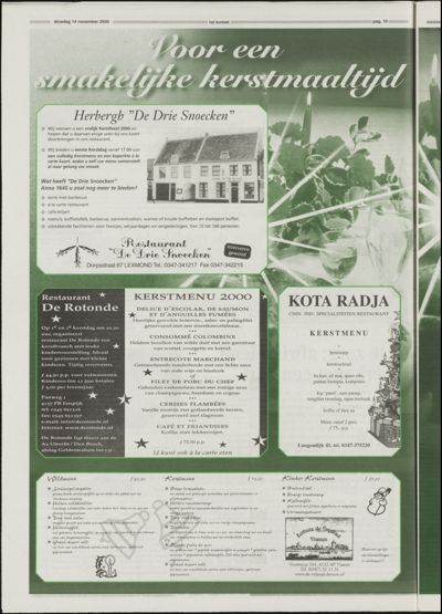 Het Kontakt Vianen, 14 november 1999