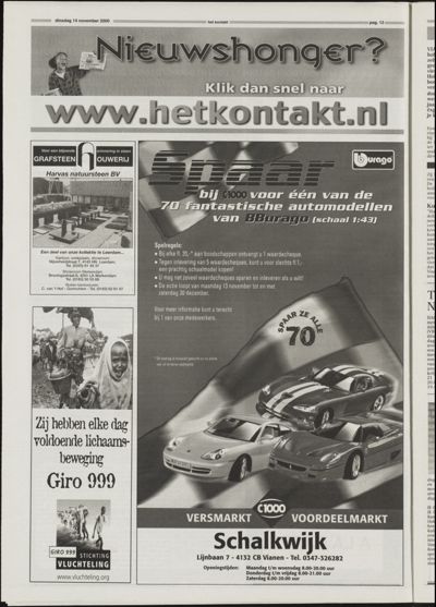 Het Kontakt Vianen, 14 november 1999