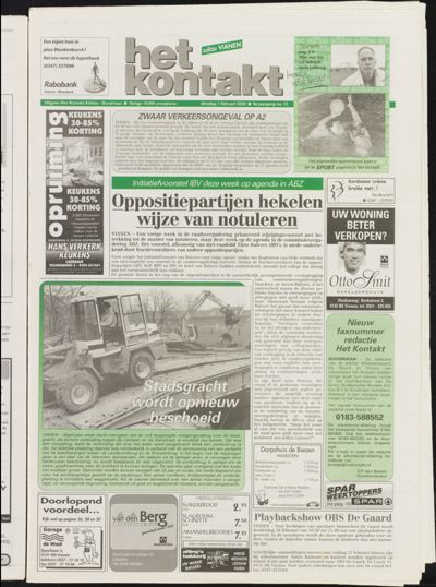Het Kontakt Vianen, 1 februari 2000