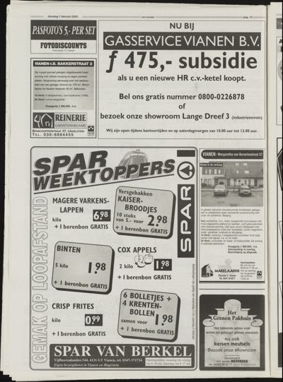Het Kontakt Vianen, 1 februari 2000