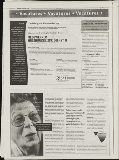 Het Kontakt Vianen, 1 februari 2000