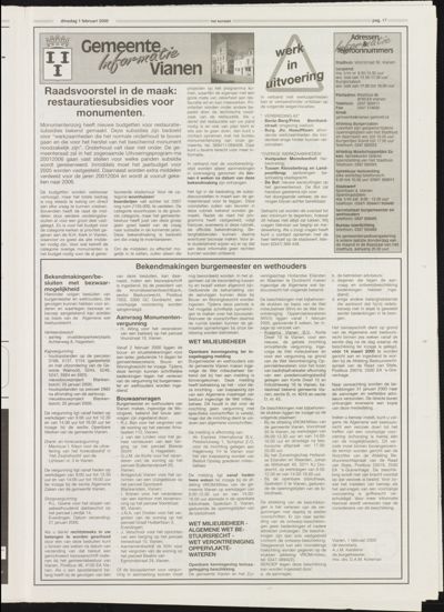 Het Kontakt Vianen, 1 februari 2000