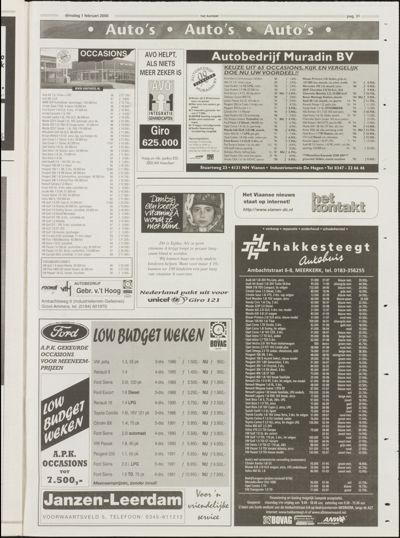 Het Kontakt Vianen, 1 februari 2000