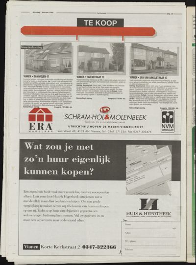 Het Kontakt Vianen, 1 februari 2000