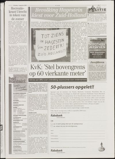 Het Kontakt Vianen, 1 augustus 2000