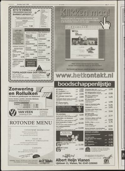 Het Kontakt Vianen, 1 augustus 2000