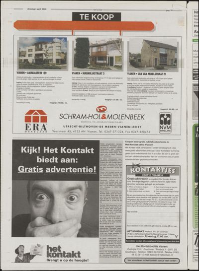 Het Kontakt Vianen, 1 augustus 2000