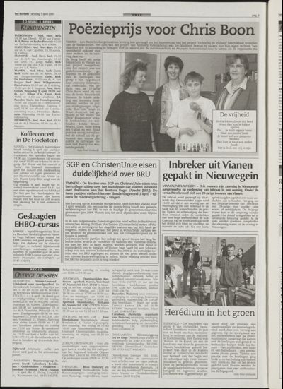 Het Kontakt Vianen, 1 april 2004
