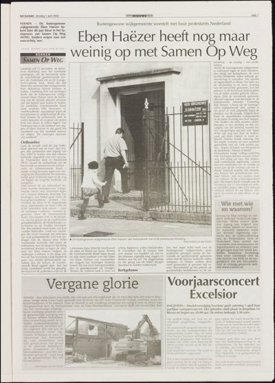 Het Kontakt Vianen, 1 april 2004
