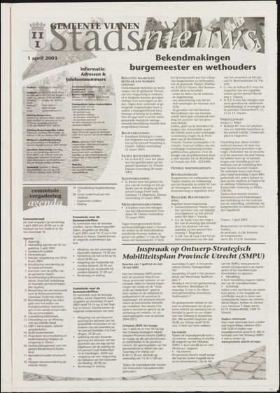 Het Kontakt Vianen, 1 april 2004