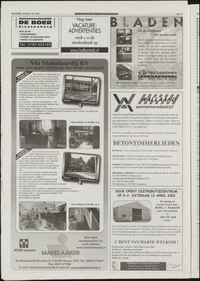 Het Kontakt Vianen, 1 april 2004