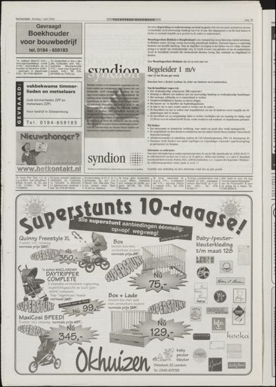 Het Kontakt Vianen, 1 april 2004