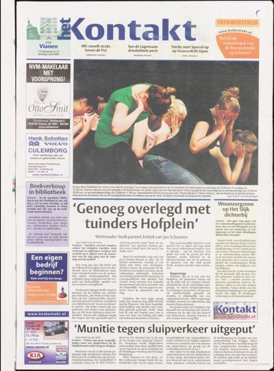 Het Kontakt Vianen, 1 juli 2008