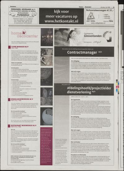 Het Kontakt Vianen, 1 juli 2008